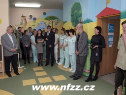 2012 - Předání maleb v Nemocnici Prostějov